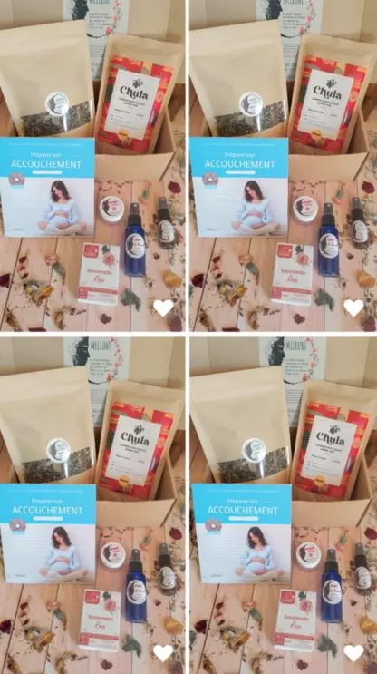 Préparation à la Naissance : coffret pré-partum Mellune pour un 9ème mois serein et plein d'amour ! – Image 2