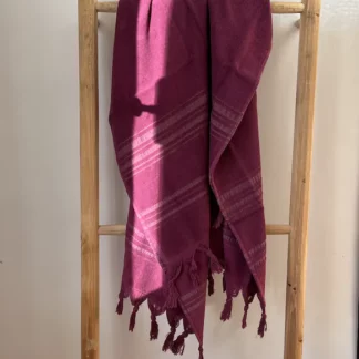 Fouta biologique Dolce : nouvelle collection bio par Karawan - Améthyste