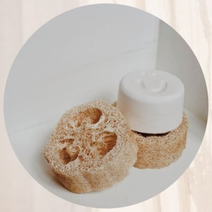 Luffah - lufa - loofa : éponge végétale naturelle visage, corps et maison – Image 5