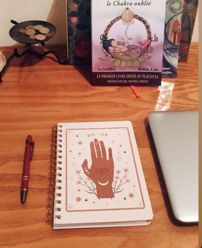 Carnet Lune Mystique : notebook où déposer vos projets, rêves, manifestations, habitudes, comptes... – Image 2