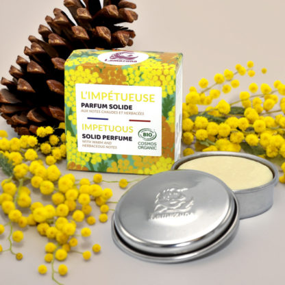 Parfum solide BIO rechargeable fabriqué en France par Lamazuna – Image 6