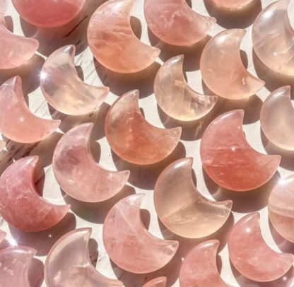 Pendentif en pierre semi-précieuse : quartz rose ou clair (Chakra cœur) – Image 3