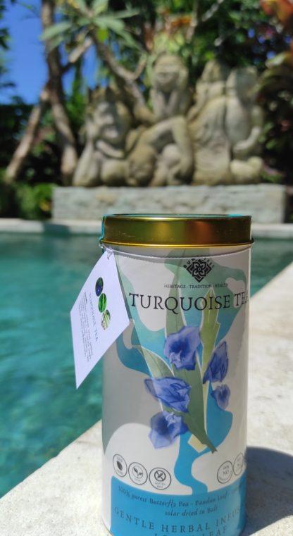 TURQUOISE - tisane douce créée par Robin Lim à Bali (100% bio) – Image 3