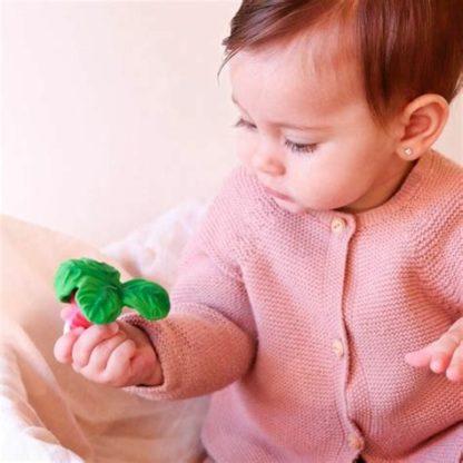 jouet de dentition sans pétrole pour bébé par Oli&Carol – Image 2