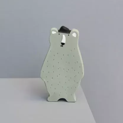 Animal hochet de préhension / jouet de bain sans pétrole par Trixie – Image 4