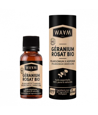 huile essentielle de Géranium rosat pure et biologique 10ml