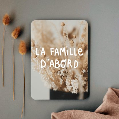 Carte postale mots doux à glisser dans vos colis cadeaux - Atelier Yuzu