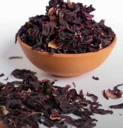 Fruits d'été : tisane glacée de fleurs d'Hibiscus et baies de Sureau séchées – Image 3