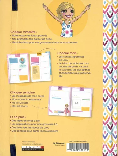 Mon agenda de grossesse : 9 mois pour goûter au bonheur d'être maman - par Lilou Macé – Image 3