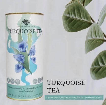 TURQUOISE - tisane douce créée par Robin Lim à Bali (100% bio) – Image 2