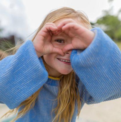 sweatshirt enfant 100% biologique fabriqué avec amour – Image 7