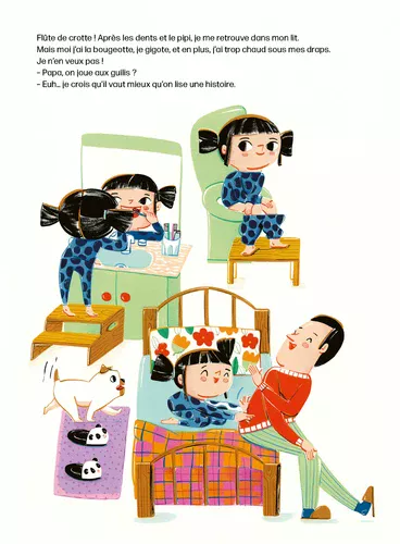 J'veux pas DORMIR ! : le livre interactif pour filer au lit – Image 4